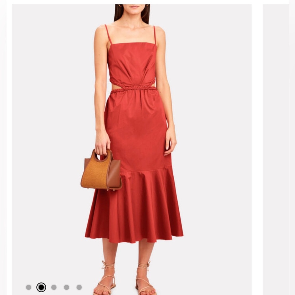 Johanna Ortiz Summer Luck Midi Dress XS NWT